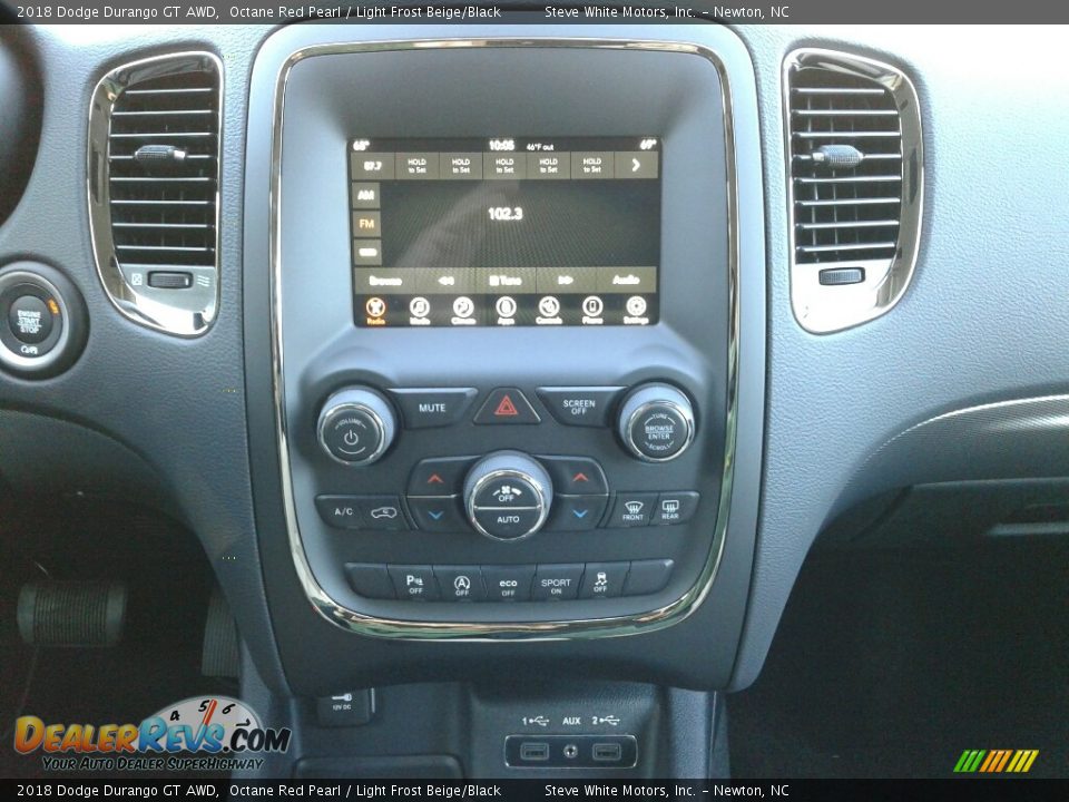 Controls of 2018 Dodge Durango GT AWD Photo #24
