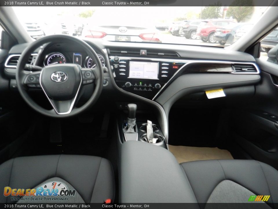 2018 Toyota Camry LE Blue Crush Metallic / Black Photo #4