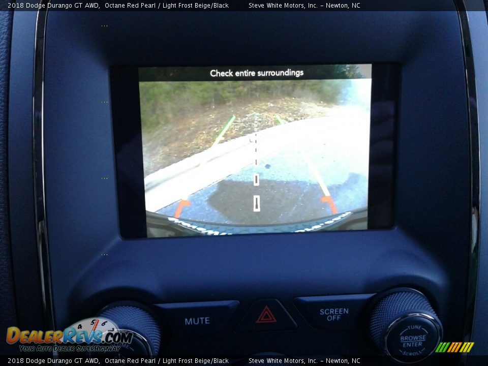 2018 Dodge Durango GT AWD Octane Red Pearl / Light Frost Beige/Black Photo #26