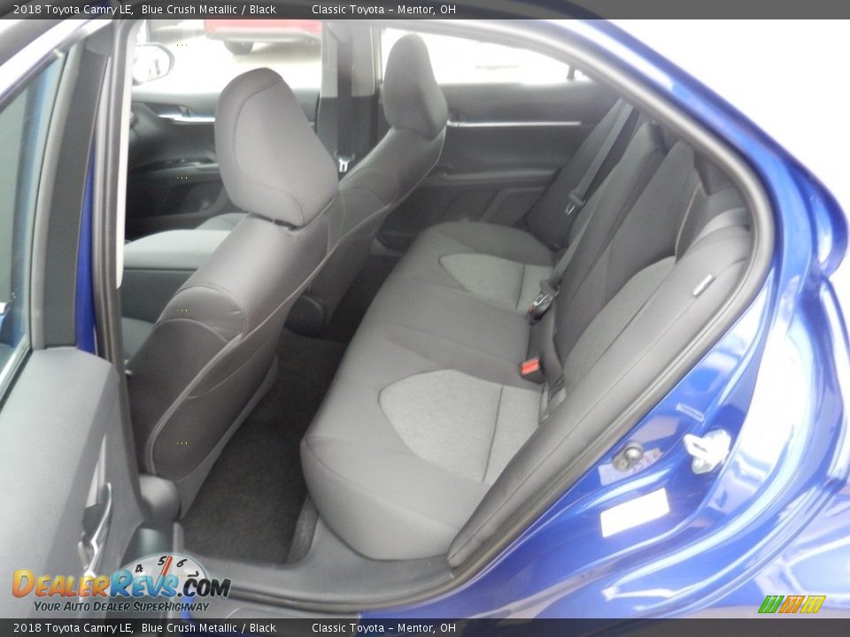 2018 Toyota Camry LE Blue Crush Metallic / Black Photo #5