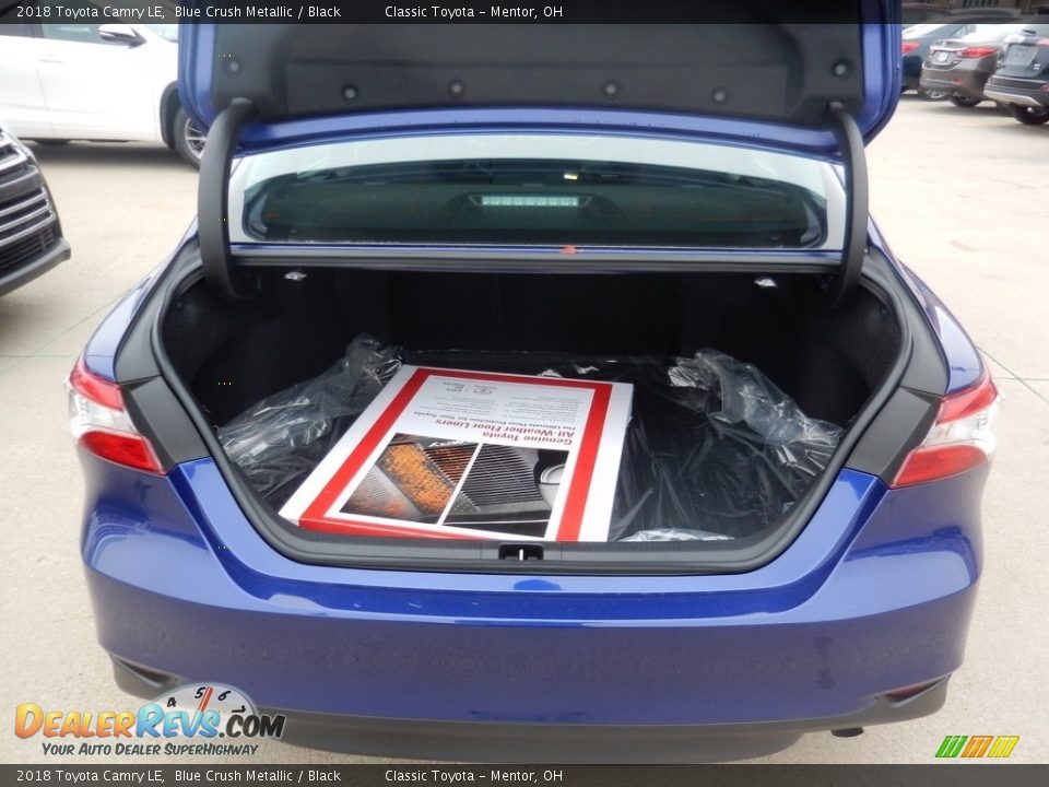 2018 Toyota Camry LE Blue Crush Metallic / Black Photo #6