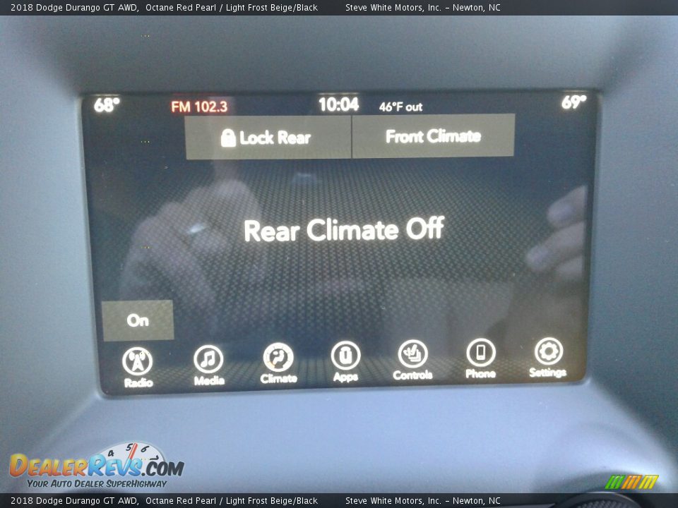 2018 Dodge Durango GT AWD Octane Red Pearl / Light Frost Beige/Black Photo #28