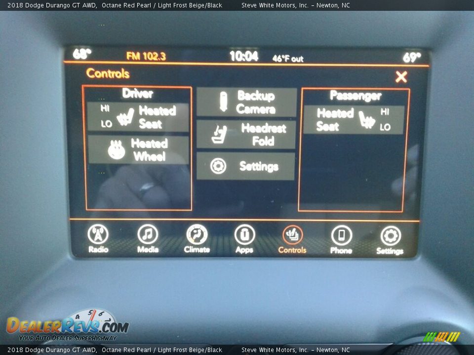 2018 Dodge Durango GT AWD Octane Red Pearl / Light Frost Beige/Black Photo #29