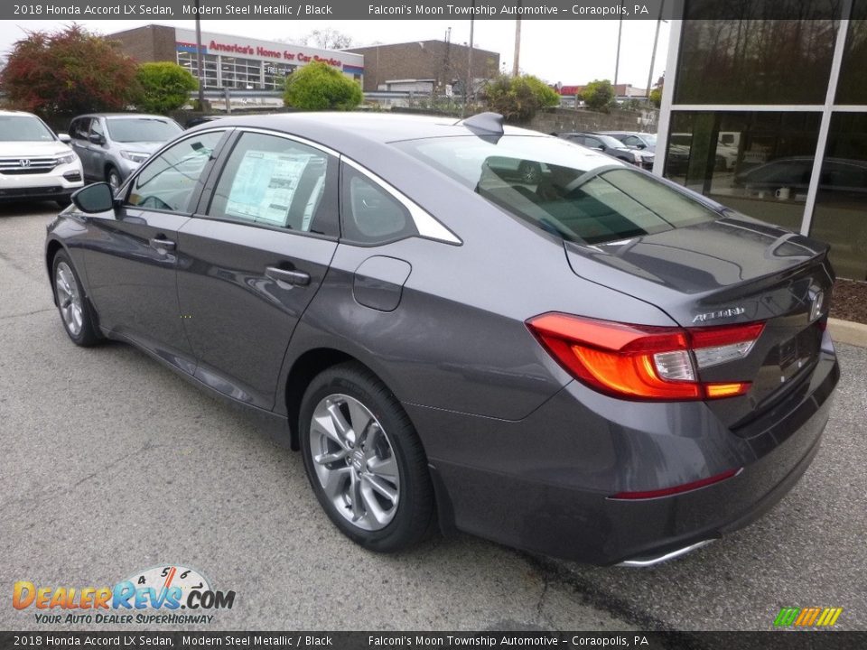 2018 Honda Accord LX Sedan Modern Steel Metallic / Black Photo #2