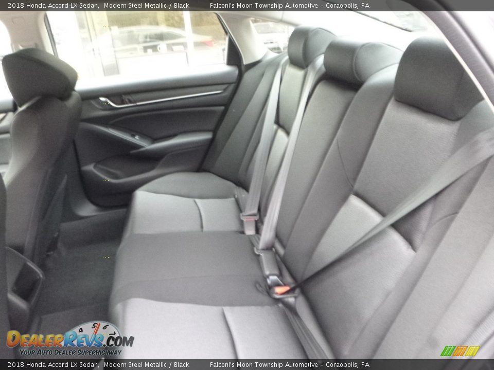 2018 Honda Accord LX Sedan Modern Steel Metallic / Black Photo #9