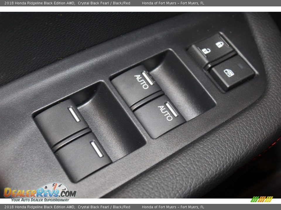 Controls of 2018 Honda Ridgeline Black Edition AWD Photo #9