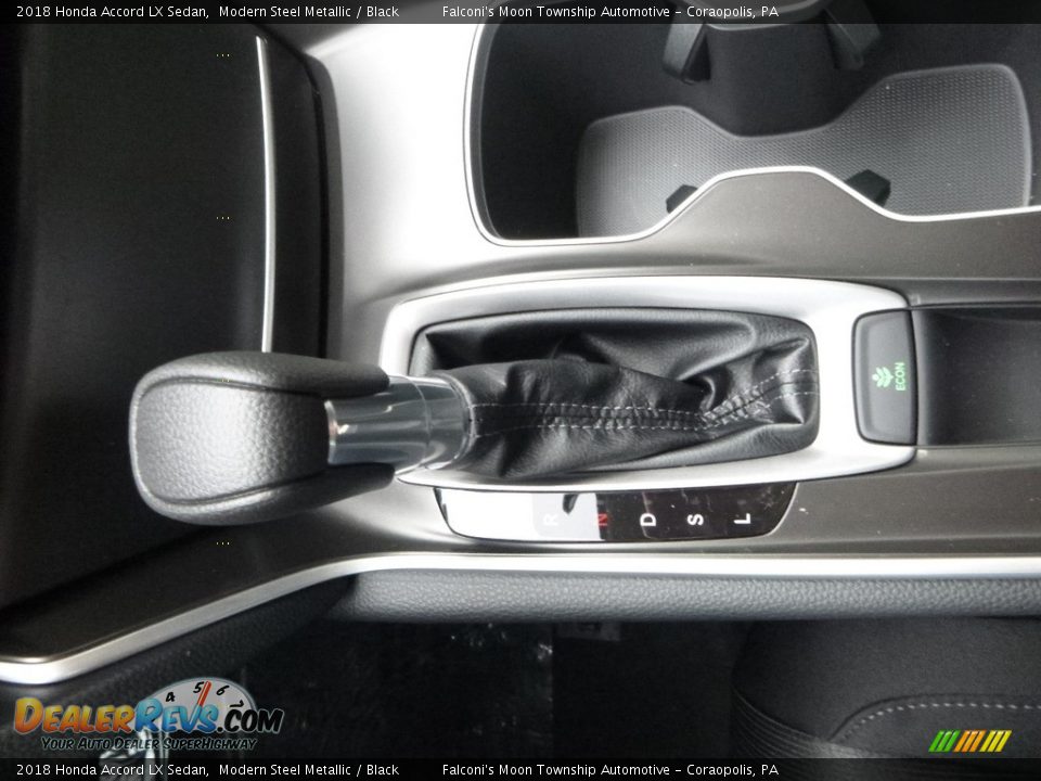 2018 Honda Accord LX Sedan Modern Steel Metallic / Black Photo #13