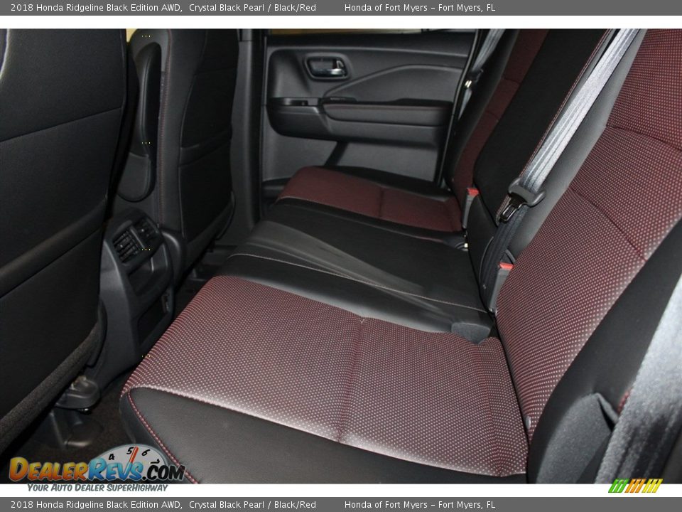 Rear Seat of 2018 Honda Ridgeline Black Edition AWD Photo #31
