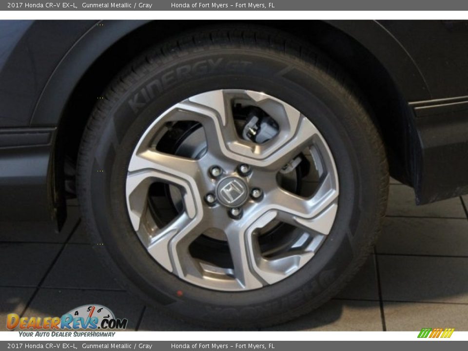 2017 Honda CR-V EX-L Gunmetal Metallic / Gray Photo #6