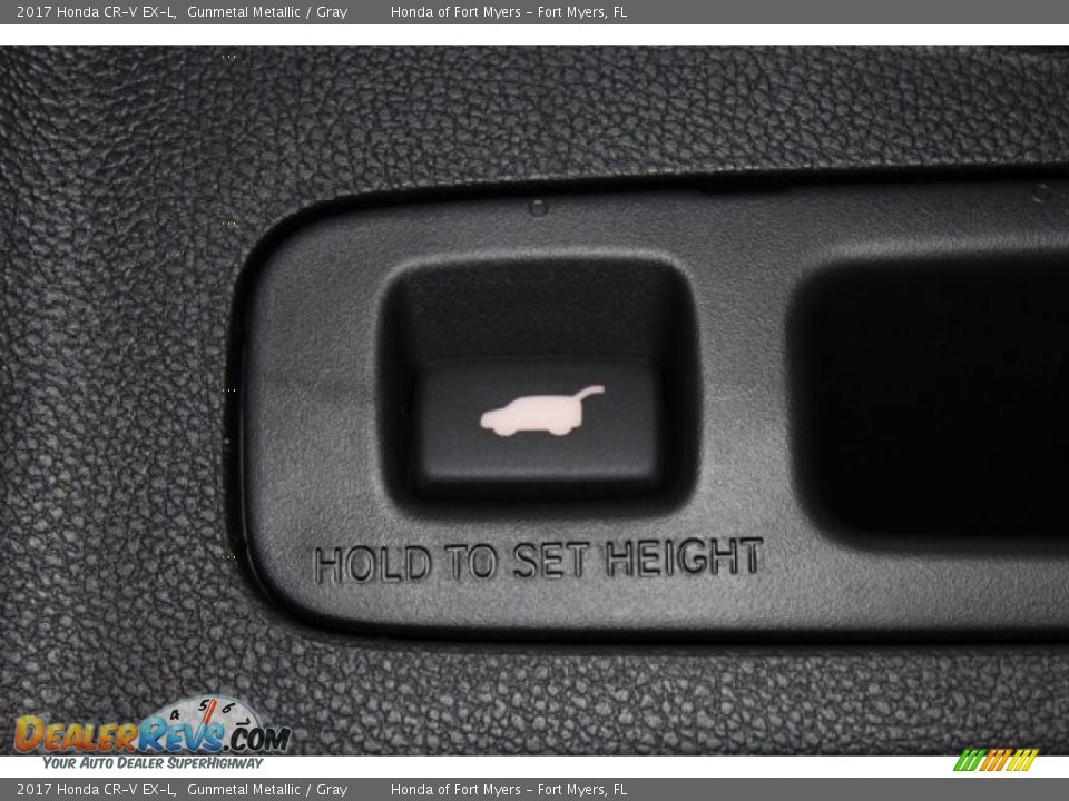 2017 Honda CR-V EX-L Gunmetal Metallic / Gray Photo #30