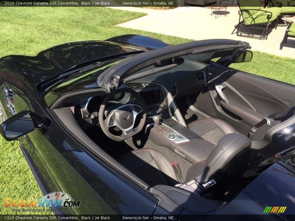 2016 Chevrolet Corvette Z06 Convertible Black / Jet Black Photo #5