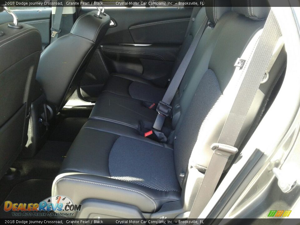 2018 Dodge Journey Crossroad Granite Pearl / Black Photo #10