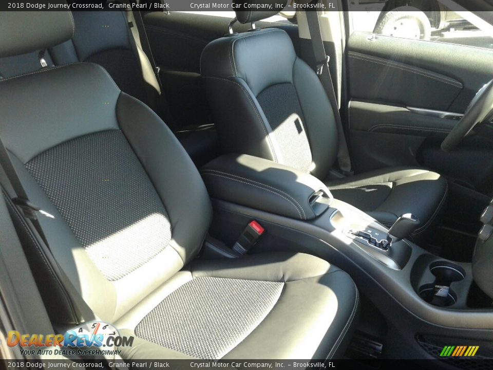 2018 Dodge Journey Crossroad Granite Pearl / Black Photo #12