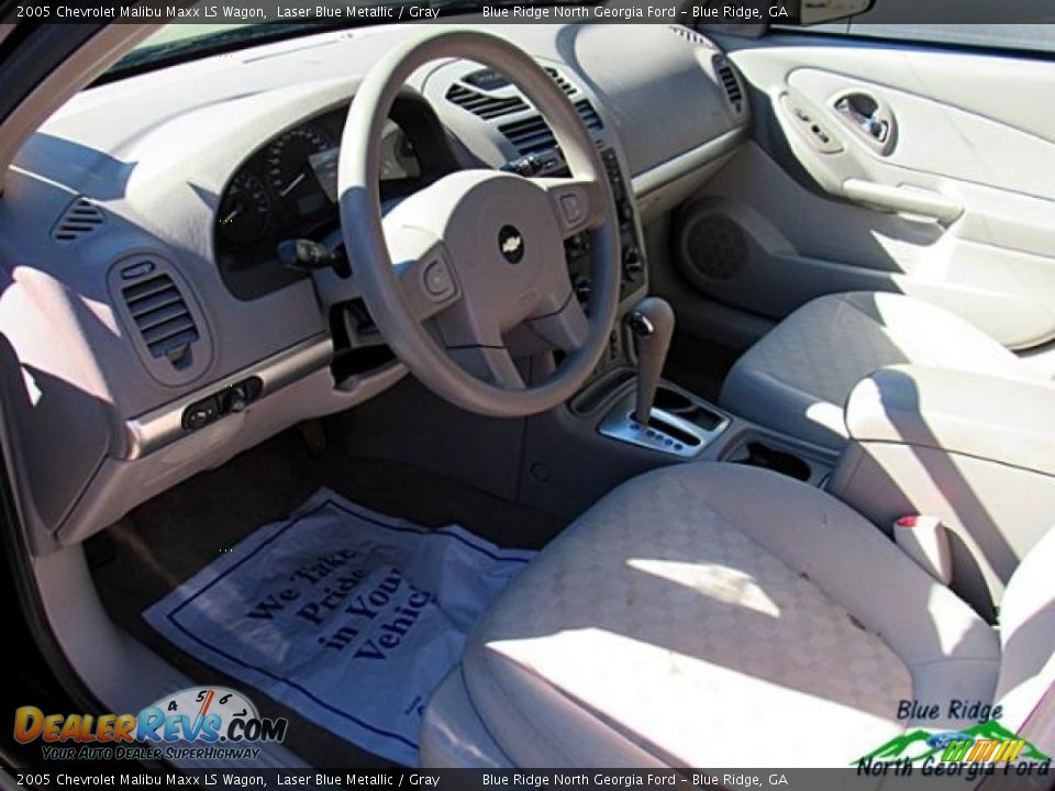 2005 Chevrolet Malibu Maxx LS Wagon Laser Blue Metallic / Gray Photo #6
