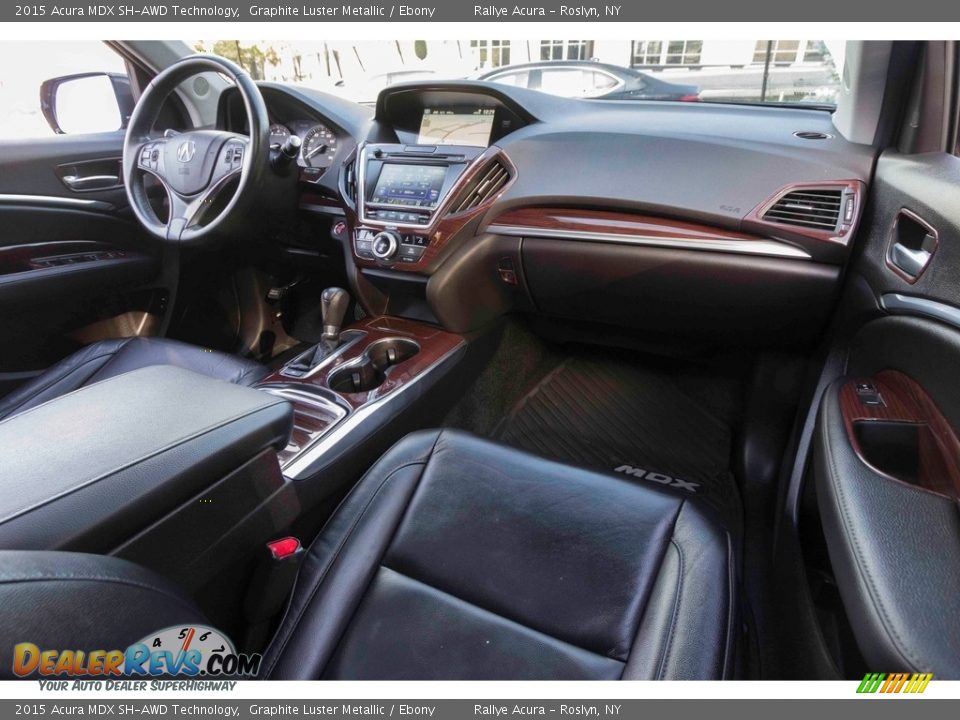 2015 Acura MDX SH-AWD Technology Graphite Luster Metallic / Ebony Photo #19