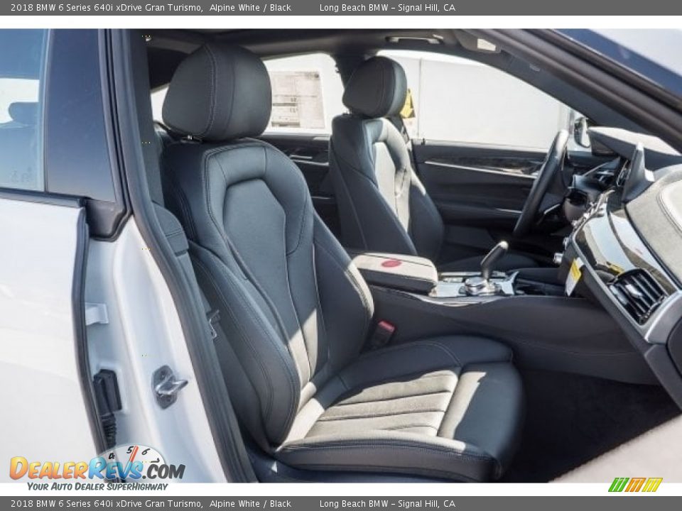 Black Interior - 2018 BMW 6 Series 640i xDrive Gran Turismo Photo #2