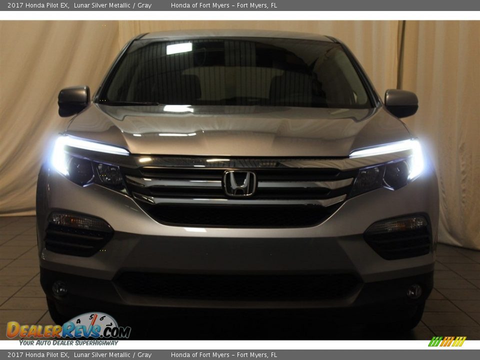 2017 Honda Pilot EX Lunar Silver Metallic / Gray Photo #3