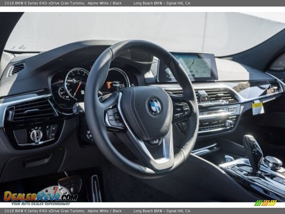 Dashboard of 2018 BMW 6 Series 640i xDrive Gran Turismo Photo #5
