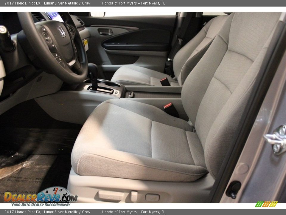2017 Honda Pilot EX Lunar Silver Metallic / Gray Photo #10