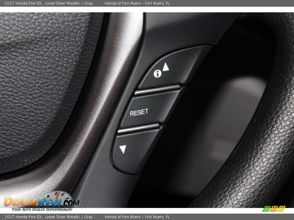 2017 Honda Pilot EX Lunar Silver Metallic / Gray Photo #16