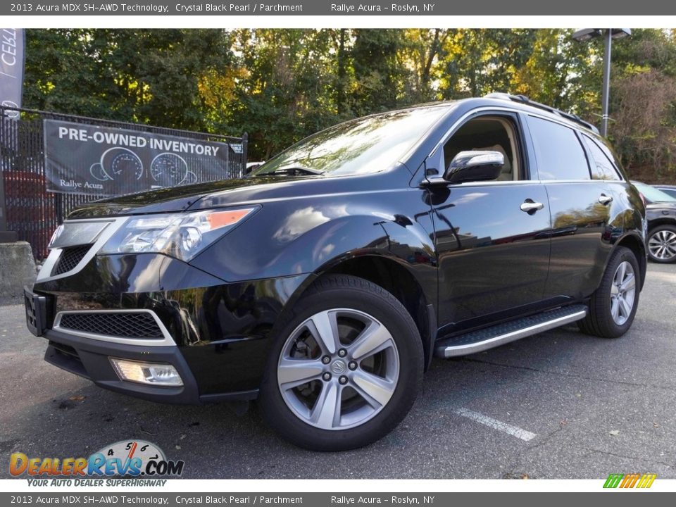 2013 Acura MDX SH-AWD Technology Crystal Black Pearl / Parchment Photo #1