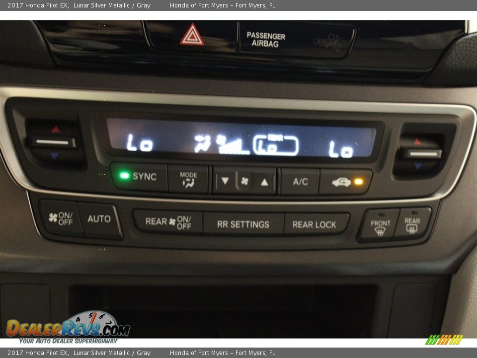 2017 Honda Pilot EX Lunar Silver Metallic / Gray Photo #20