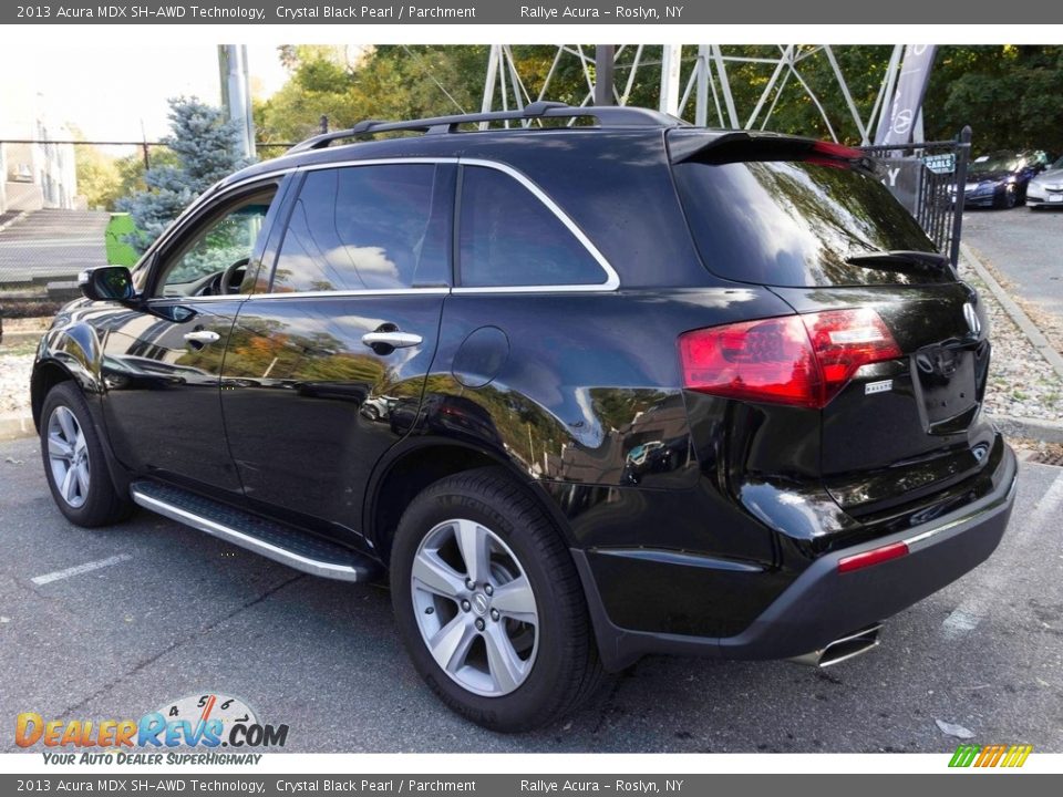 2013 Acura MDX SH-AWD Technology Crystal Black Pearl / Parchment Photo #4