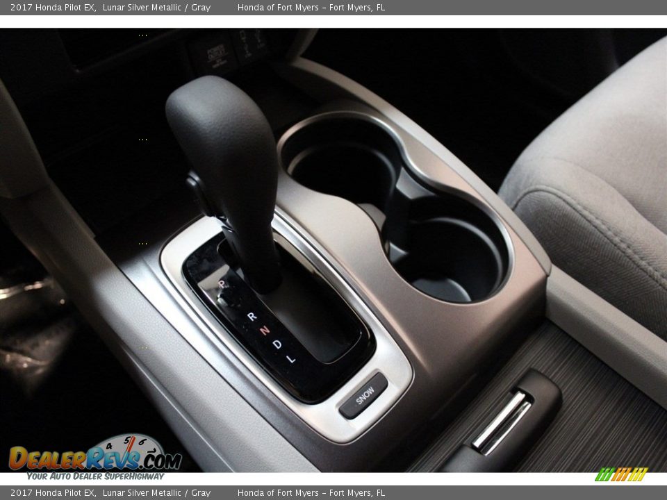 2017 Honda Pilot EX Lunar Silver Metallic / Gray Photo #23