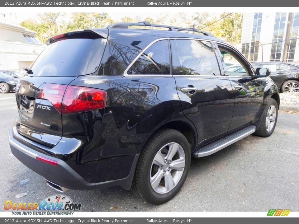 2013 Acura MDX SH-AWD Technology Crystal Black Pearl / Parchment Photo #8