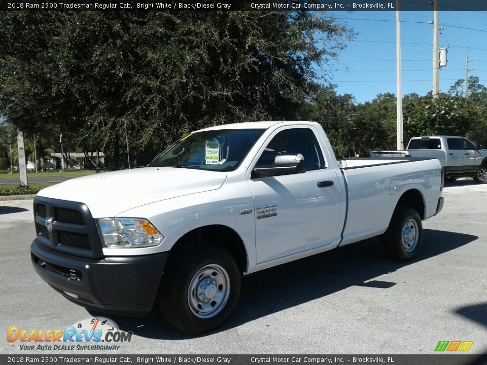 Front 3/4 View of 2018 Ram 2500 Tradesman Regular Cab Photo #1