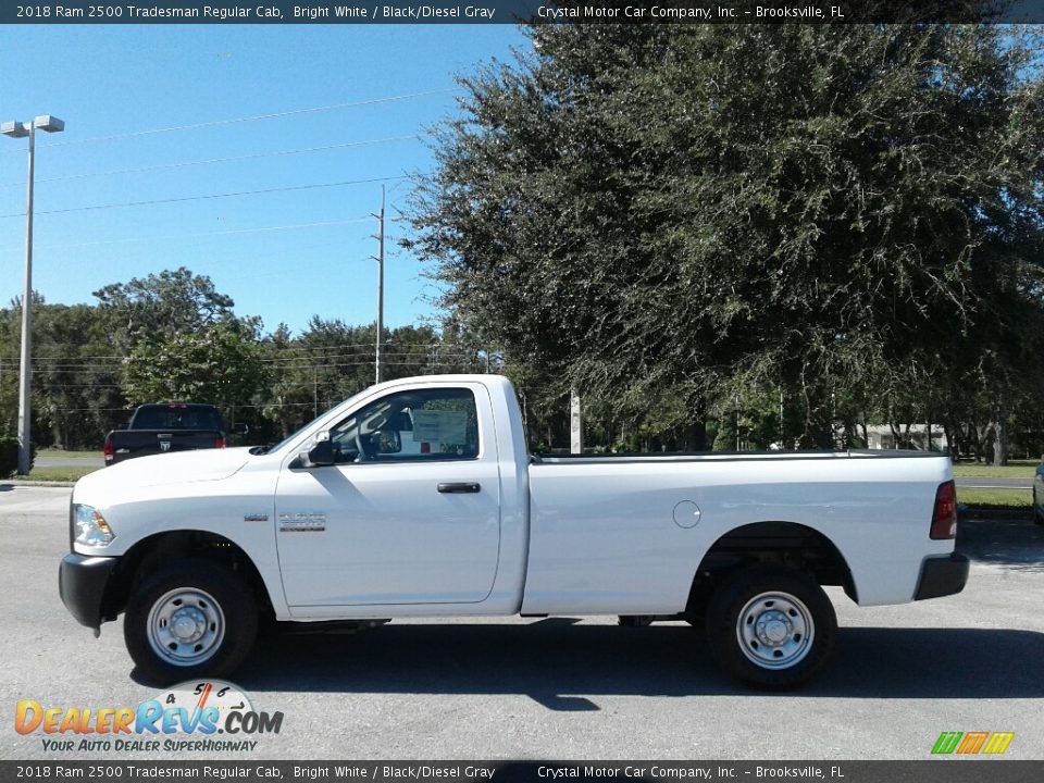 Bright White 2018 Ram 2500 Tradesman Regular Cab Photo #2