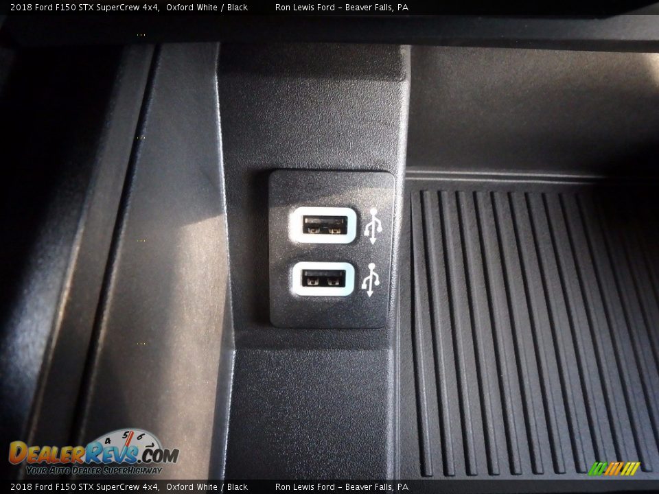 2018 Ford F150 STX SuperCrew 4x4 Oxford White / Black Photo #18