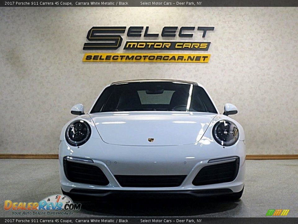 2017 Porsche 911 Carrera 4S Coupe Carrara White Metallic / Black Photo #2