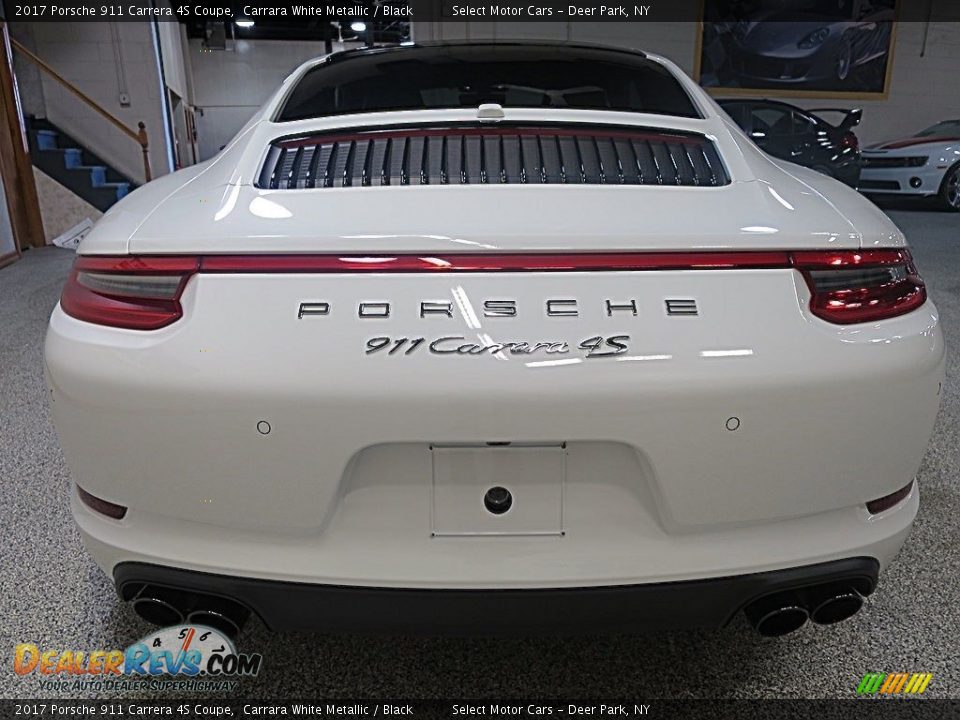 2017 Porsche 911 Carrera 4S Coupe Carrara White Metallic / Black Photo #5