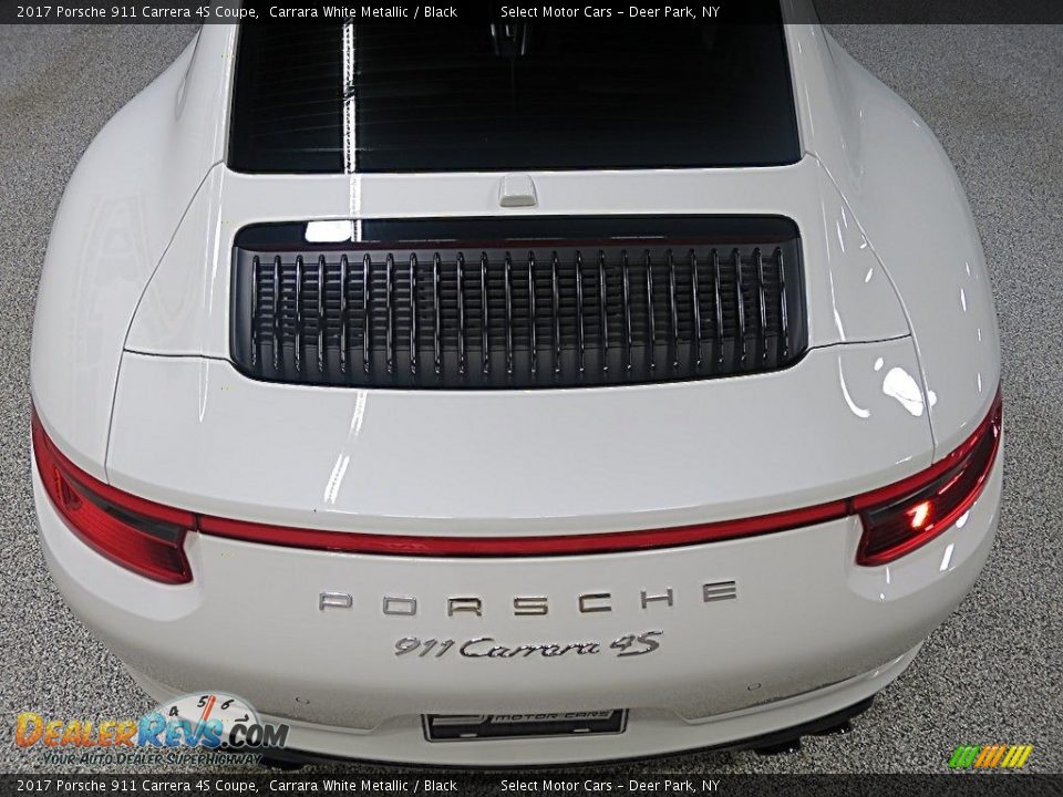 2017 Porsche 911 Carrera 4S Coupe Carrara White Metallic / Black Photo #6