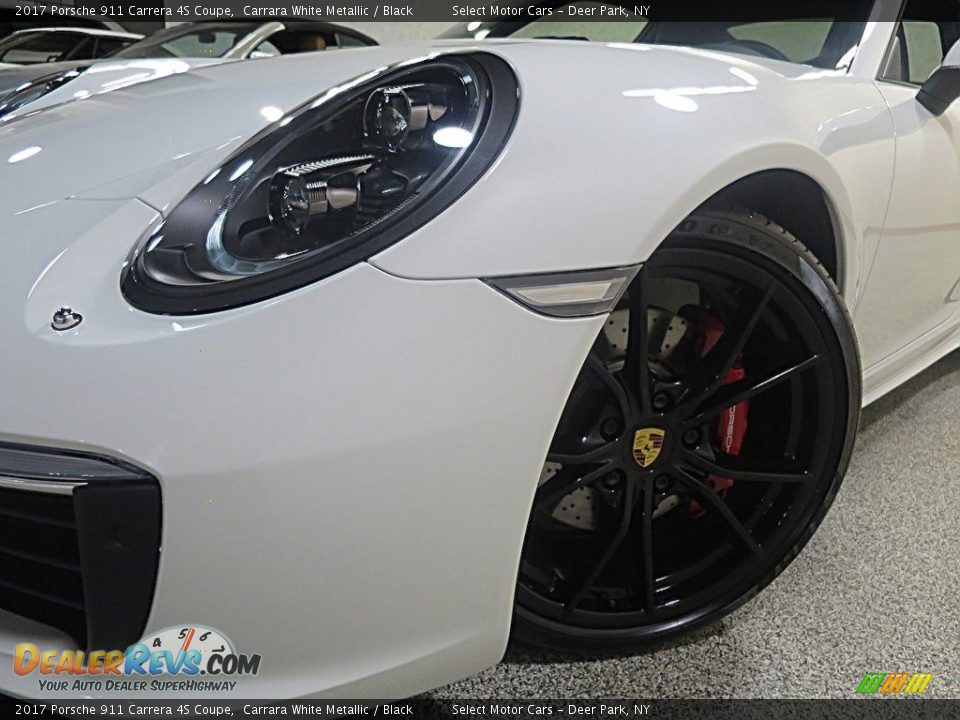 2017 Porsche 911 Carrera 4S Coupe Carrara White Metallic / Black Photo #9