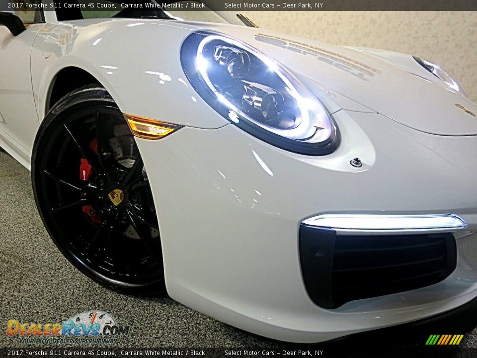 2017 Porsche 911 Carrera 4S Coupe Carrara White Metallic / Black Photo #12
