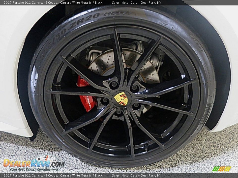 2017 Porsche 911 Carrera 4S Coupe Carrara White Metallic / Black Photo #19