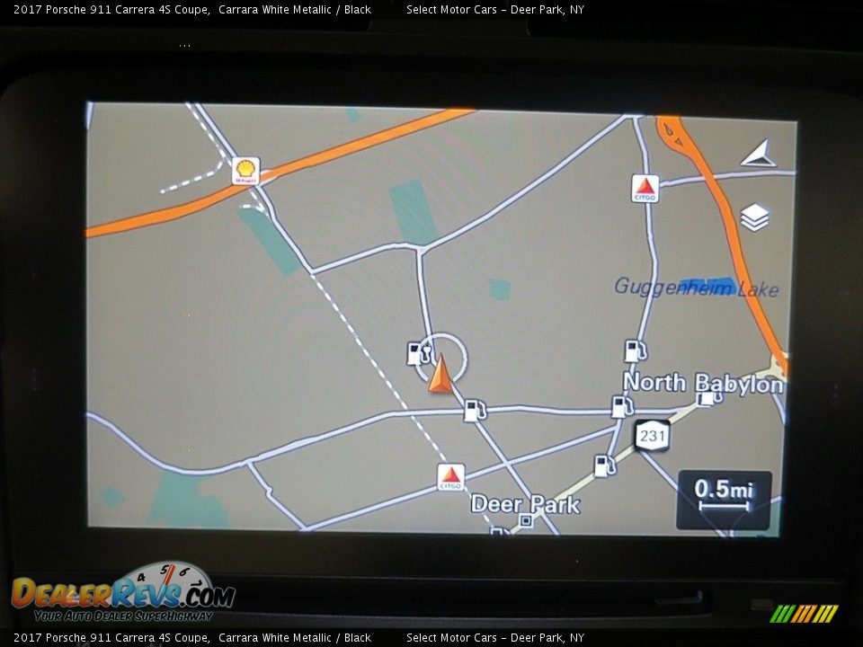 Navigation of 2017 Porsche 911 Carrera 4S Coupe Photo #27