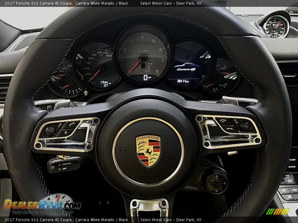 2017 Porsche 911 Carrera 4S Coupe Steering Wheel Photo #34