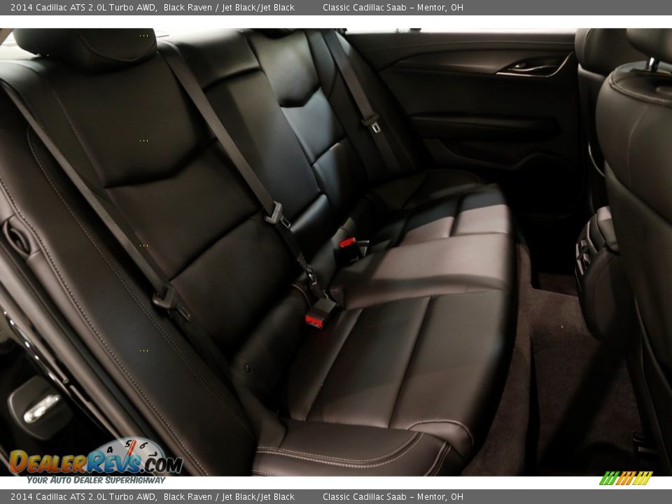 2014 Cadillac ATS 2.0L Turbo AWD Black Raven / Jet Black/Jet Black Photo #15