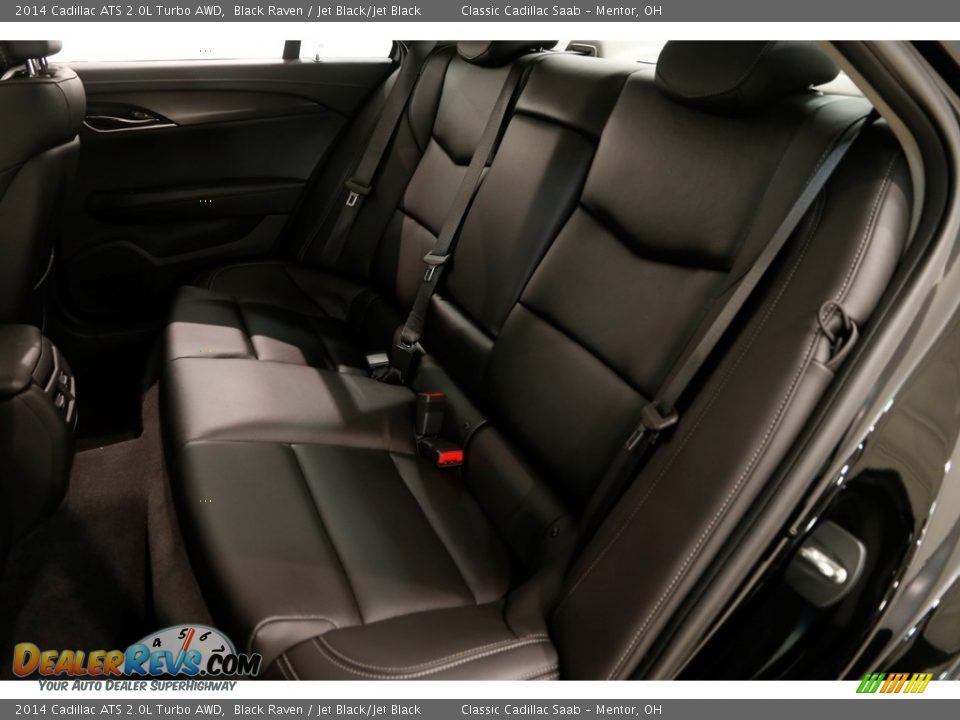 2014 Cadillac ATS 2.0L Turbo AWD Black Raven / Jet Black/Jet Black Photo #16