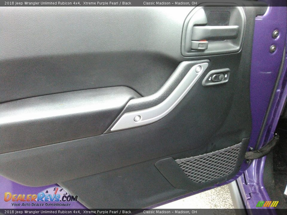 2018 Jeep Wrangler Unlimited Rubicon 4x4 Xtreme Purple Pearl / Black Photo #4