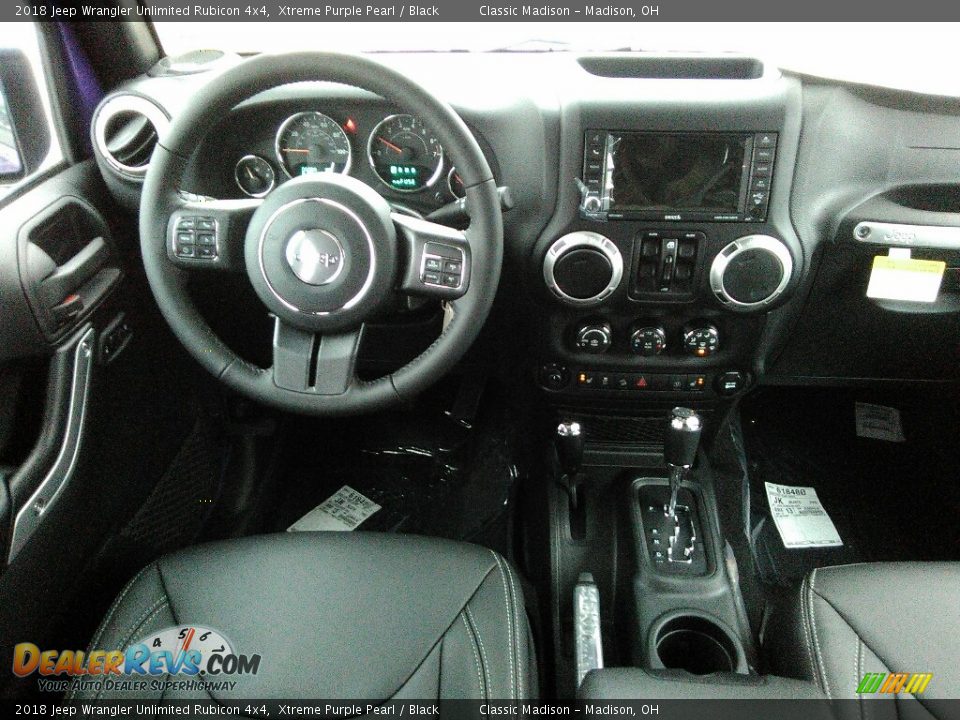 2018 Jeep Wrangler Unlimited Rubicon 4x4 Xtreme Purple Pearl / Black Photo #7