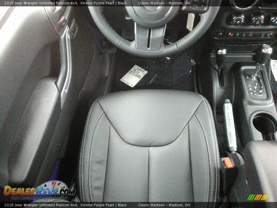 2018 Jeep Wrangler Unlimited Rubicon 4x4 Xtreme Purple Pearl / Black Photo #9