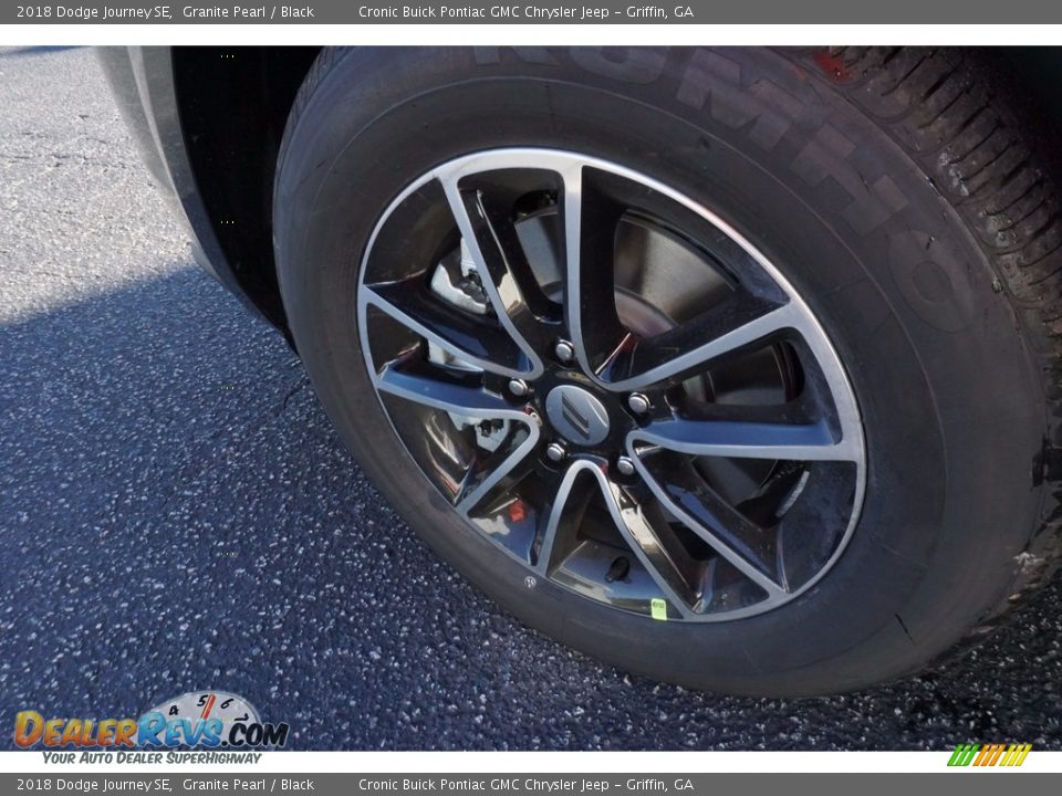 2018 Dodge Journey SE Granite Pearl / Black Photo #10