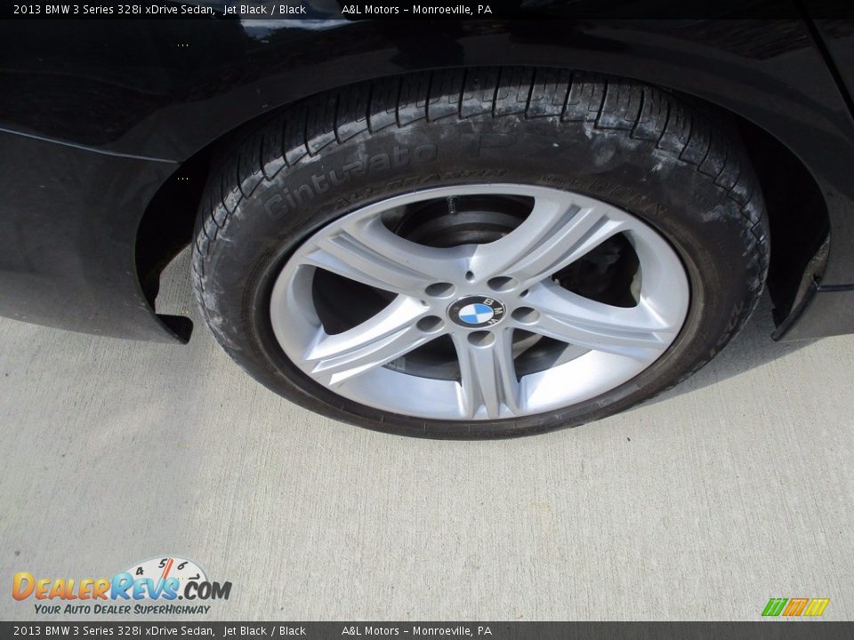 2013 BMW 3 Series 328i xDrive Sedan Jet Black / Black Photo #5