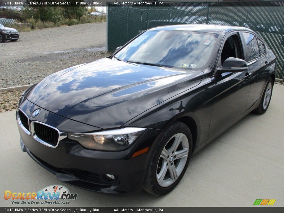 2013 BMW 3 Series 328i xDrive Sedan Jet Black / Black Photo #8