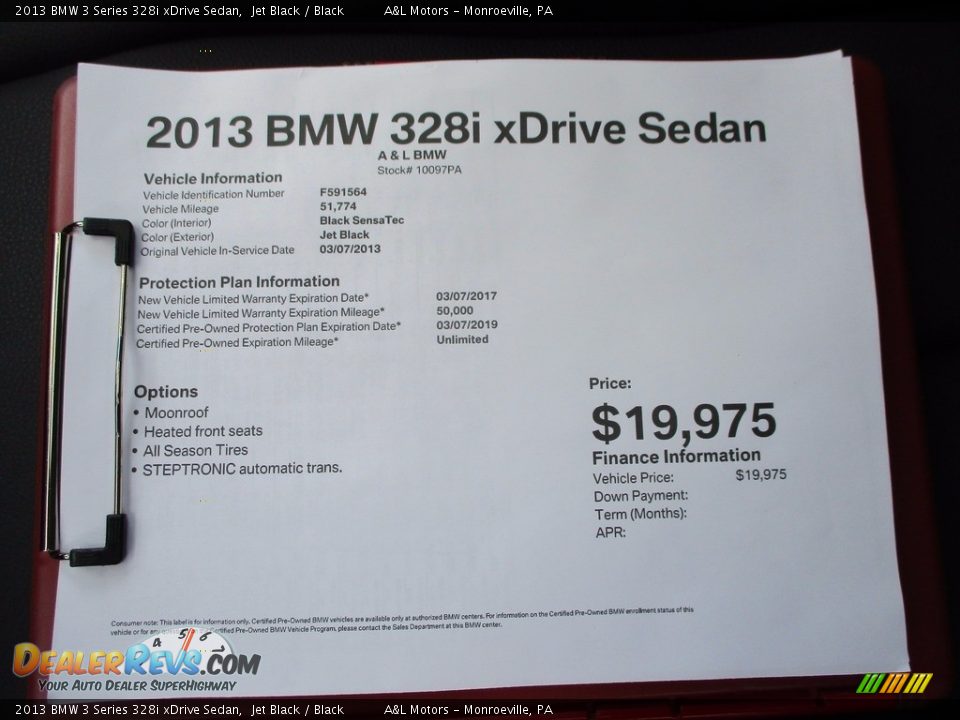 2013 BMW 3 Series 328i xDrive Sedan Jet Black / Black Photo #11