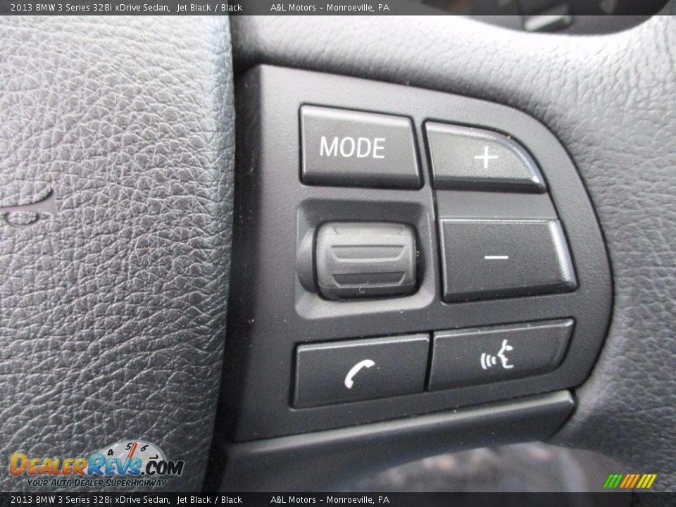 2013 BMW 3 Series 328i xDrive Sedan Jet Black / Black Photo #18